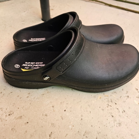 Sketchers Riverbound Sr ArchFit Anti-Slip Clogs Mens Size 14, EUC - Picture 5 of 11